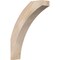 Ekena Millwork 5 1/2"W x 22"D x 30"H Thorton Smooth Knee Brace, Douglas Fir BRC06X22X30THR00SDF - alternate 1